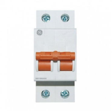 Disjuntor DIN Bipolar 40A Ge-Din Disjuntor DIN Bipolar 40A Ge-Din