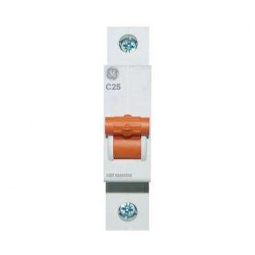 Disjuntor Residencial IEC Ge-Din Unipolar Curva C 25A Disjuntor Residencial IEC Ge-Din Unipolar Curva C 25A