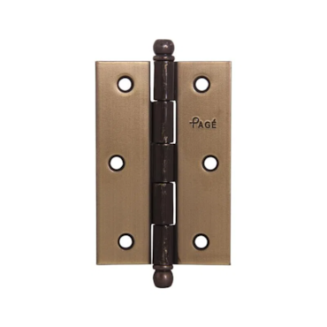 Dobradiça de Ferro Oxidado 3.1/2 x 2.3/8 Page Dobradiça de Ferro Oxidado 3.1/2 x 2.3/8 Page