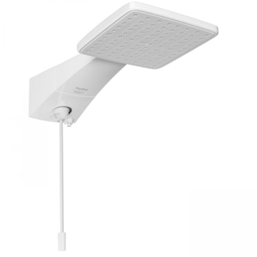 Ducha Eletrônica Hydra Quadratta Max Branca 127V/5500W