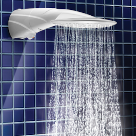 Ducha Eletrônica Lorenzetti Branca Advanced Flex 127V/5000W
