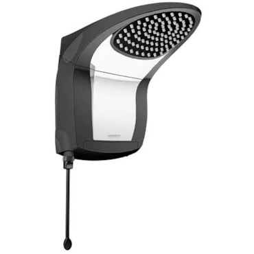 Ducha Eletrônica Lorenzetti Preta/Cromado Acqua Jet Ultra 127V/5500W Ducha Eletrônica Lorenzetti Preta/Cromado Acqua Jet Ultra 127V/5500W
