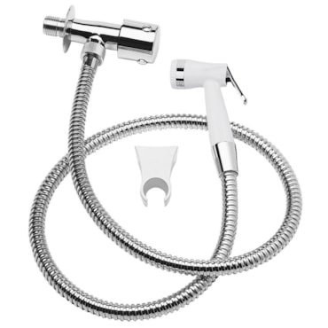 Ducha Higiênica Branca/Cromado Acqua Jet Ascot Ducha Higiênica Branca/Cromado Acqua Jet Ascot