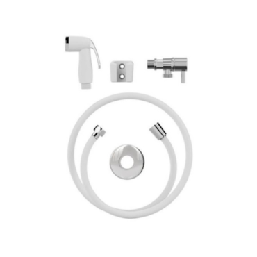 Ducha Higiênica Censi com Engate Flexível Branca Pop Ducha Higiênica Censi com Engate Flexível Branca Pop