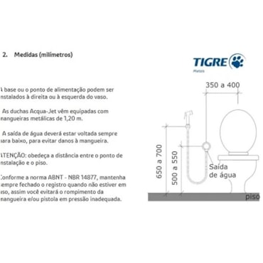 Ducha Higiênica Nova Gyro Fabrimar Cromado