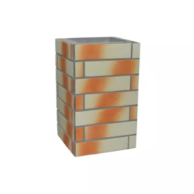 Duto Revestido Refracon Mesclado 25x25x40cm