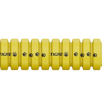 Eletroduto PVC Corrugado Amarelo 25mm X 50m Tigre