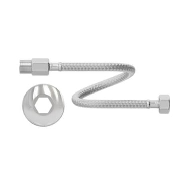 Engate Flexível Censi em Aço Inox 40cm Engate Flexível Censi em Aço Inox 40cm