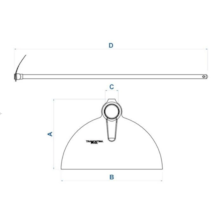 Enxada Canavieira Goivada Cabo 150cm