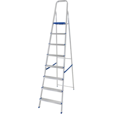 Escada Alumínio 8 Degraus Mor Escada Alumínio 8 Degraus Mor