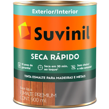 Esmalte Base de Água Brilhante Azul Del Rey 0,9L Esmalte Base de Água Brilhante Azul Del Rey 0,9L