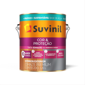 Esmalte Brilhante Seca Rápido Suvinil 3,6L Tabaco