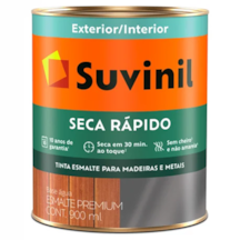 Esmalte Brilhante Suvinil Base de Água 900ml Gelo