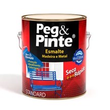 Esmalte Sintético Brilhante Peg & Pinte Eucatex Marrom Conhaque 3,6L