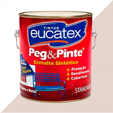 Esmalte Sintético Brilhante Peg Pinte Gelo 900mL Eucatex