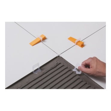 Espaçador Nivela Piso Cortag Smart 2mm 100 Un