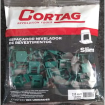 Espaçador Nivelador Slim 2mm 100 un