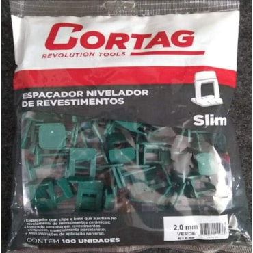 Espaçador Nivelador Slim 2mm 100 un