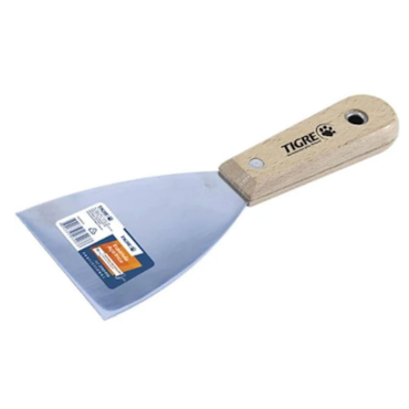 Espátula em Aço Inox 8cm Tigre