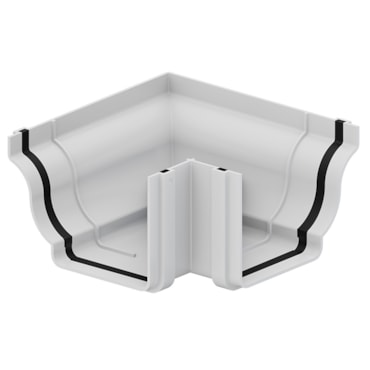 Esquadro Externo Aquapluv Style Branco Tigre Esquadro Externo Aquapluv Style Branco Tigre