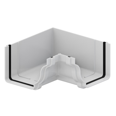 Esquadro Interno Aquapluv Style Tigre Branco Esquadro Interno Aquapluv Style Tigre Branco