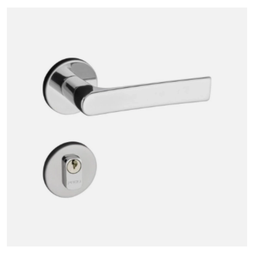Fechadura Externa Mari Cromada 40mm Pado Fechadura Externa Mari Cromada 40mm Pado