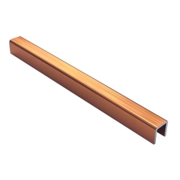 Filete Alufit Nº1 Mozaik Rose Gold em Aluminio 9,5x300cm