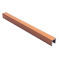 Filete Alufit Nº1 Mozaik Rose Matte em Aluminio 9,5x300cm