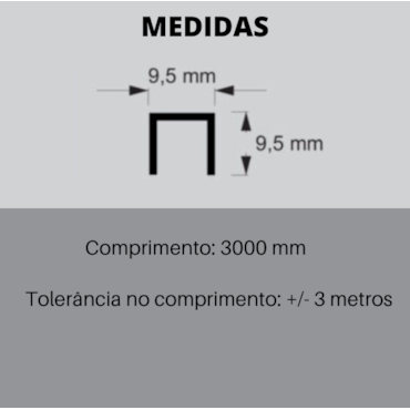 Filete de Alumínio N1 Rose Matte Mozaik 9,5x300cm