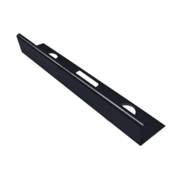 Filete L Inox Preto Brilhante 5x13,5x120cm Filete L Inox Preto Brilhante 5x13,5x120cm