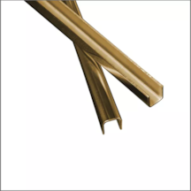 Filete PP1 Mozaik Ouro Matte em Aço Inox 1x120cm