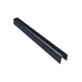 Filete PP1 Mozaik Preto em Aço Inox 10x1200mm