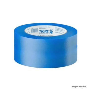 Fita Crepe Azul Tigre 48mmx50m