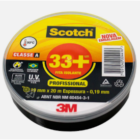 Fita Isolante Scotch 33+ 19mm X 20m 3M
