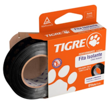 Fita Isolante Tigre Performance Preta 19x10m