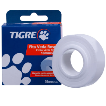 Fita Vedarosca Tigre 18mmx25m