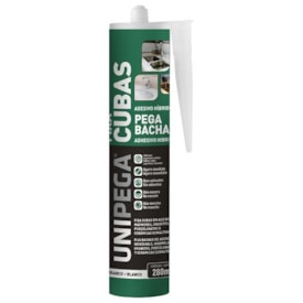 Fixa Cuba Unipega Cartuho Branco 280ML