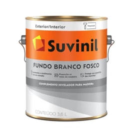 Fundo Branco Fosco Suvinil Galão 3,6L