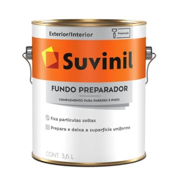 Fundo Preparador para Paredes Suvinil Galão 3,6L