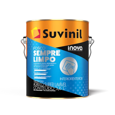 Galão Suvinil Sempre Limpo Inova Branco