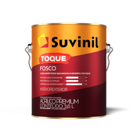 Galão Suvinil Toque Fosco Palha 3,6L