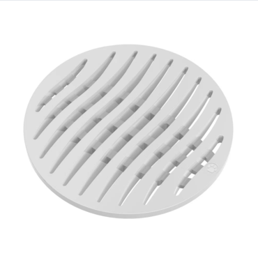 Grelha Ecológica Redonda Branca Tigre 150mm