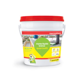 Impermeabilizante Quartzolit Manta Líquida Branca 18kg