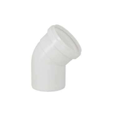 Joelho 45º para Esgoto Krona Série Normal Branco 40mm