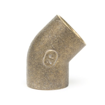 Joelho 45° em Latão N14 28mm Forusi Joelho 45° em Latão N14 28mm Forusi