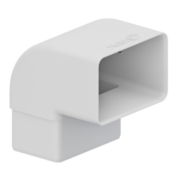 Joelho 90° Aquapluv Retangular Style Branco