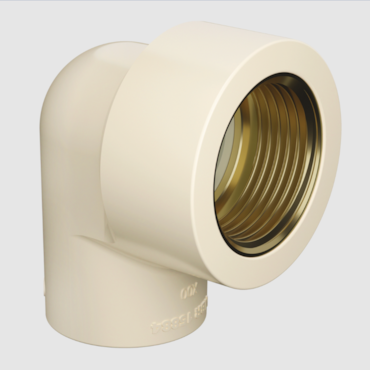 Joelho CPVC 90° de Transição Krona Ultraterm 22mmx1/2'' Joelho CPVC 90° de Transição Krona Ultraterm 22mmx1/2''