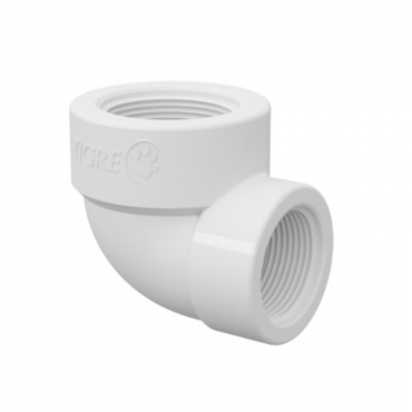 Joelho de Redução de 90° Roscável Tigre 1''x3/4''