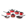 Jogo de Panelas Brinox Garlic 7 Peças Antiadere...