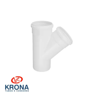 Junção de Esgoto Simples Krona 50x50 Junção de Esgoto Simples Krona 50x50